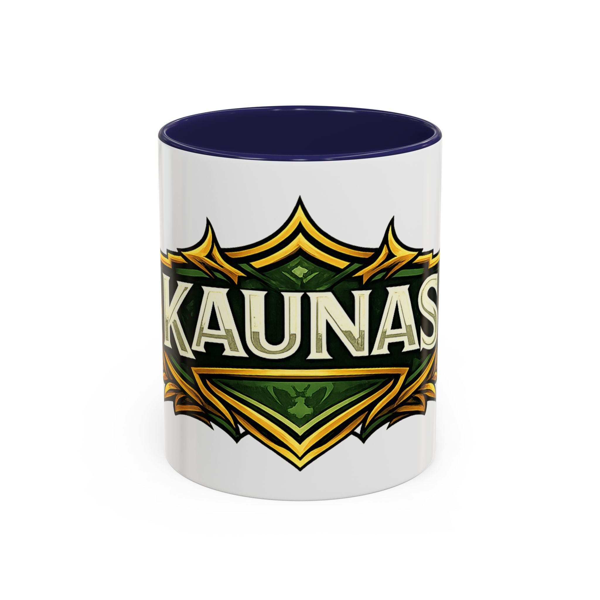 Lietuviškos atributikos puodelis „Kaunas“ (330 ml)