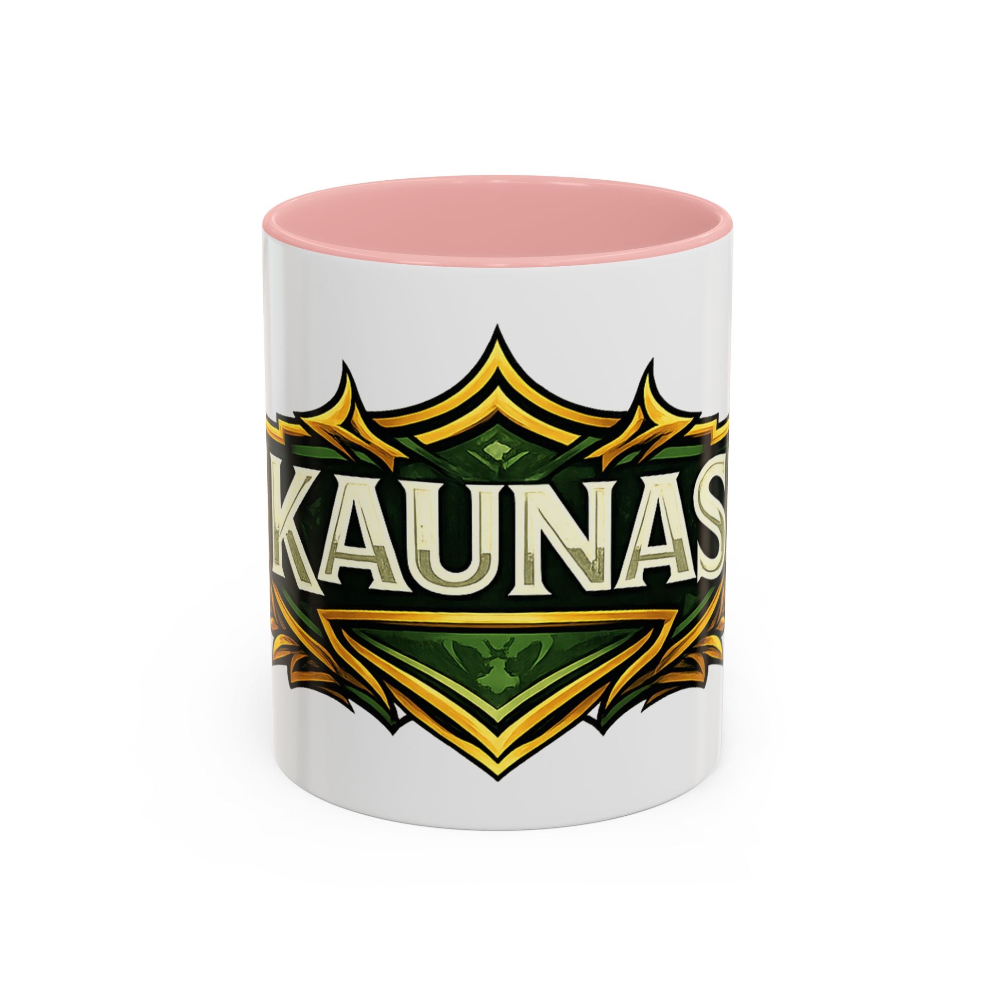 Lietuviškos atributikos puodelis „Kaunas“ (330 ml)