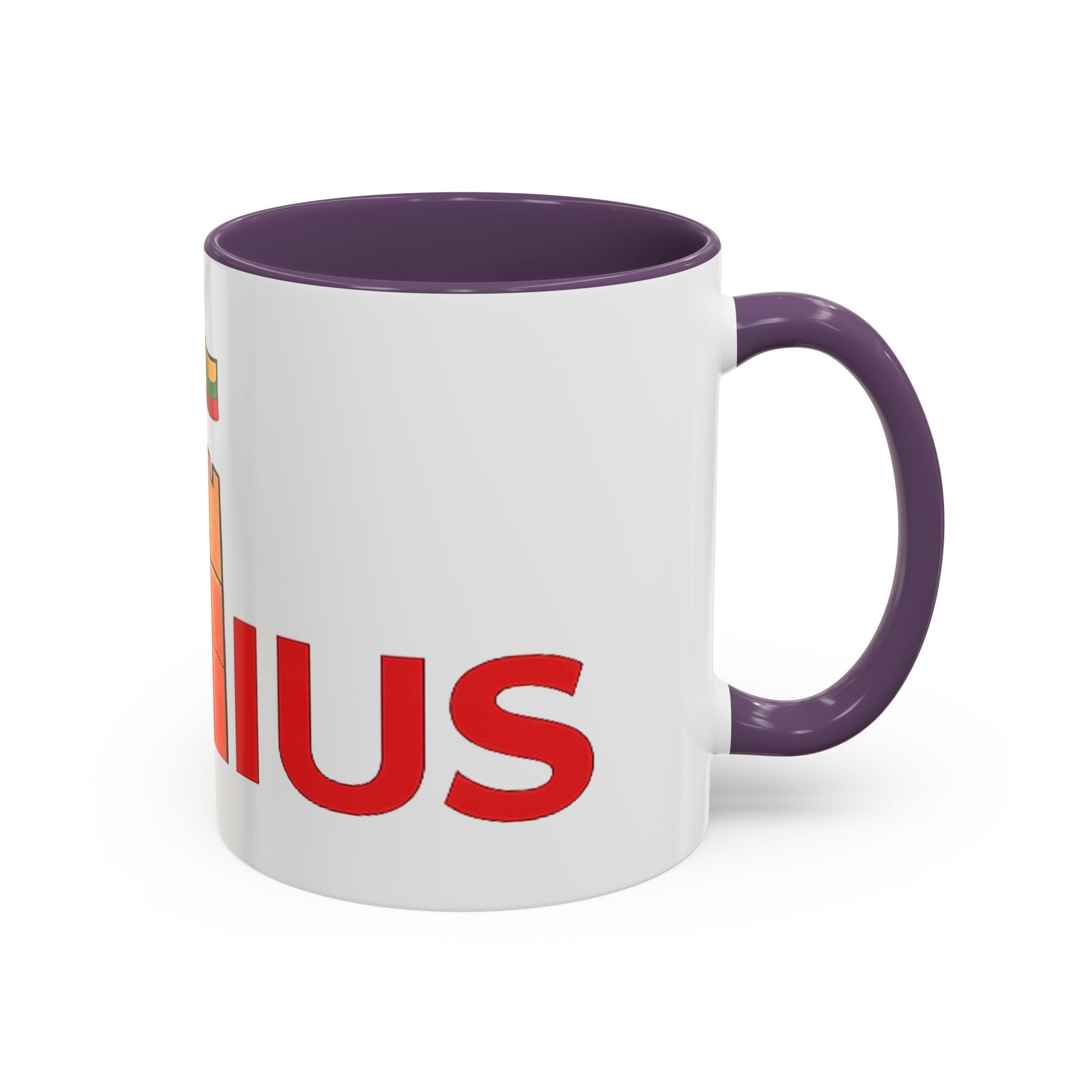 Lietuviškos atributikos puodelis „Vilnius“ (330 ml)