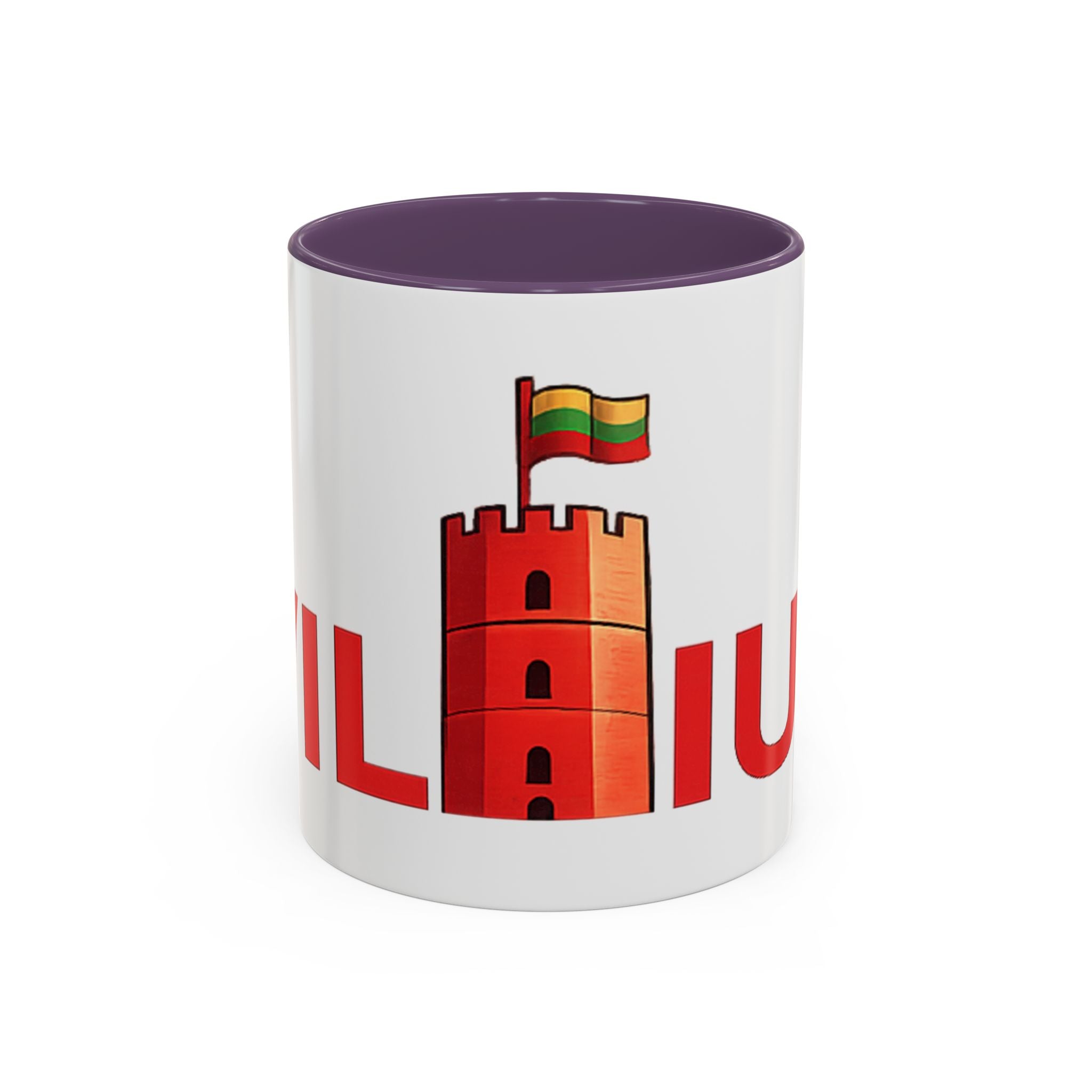 Lietuviškos atributikos puodelis „Vilnius“ (330 ml)