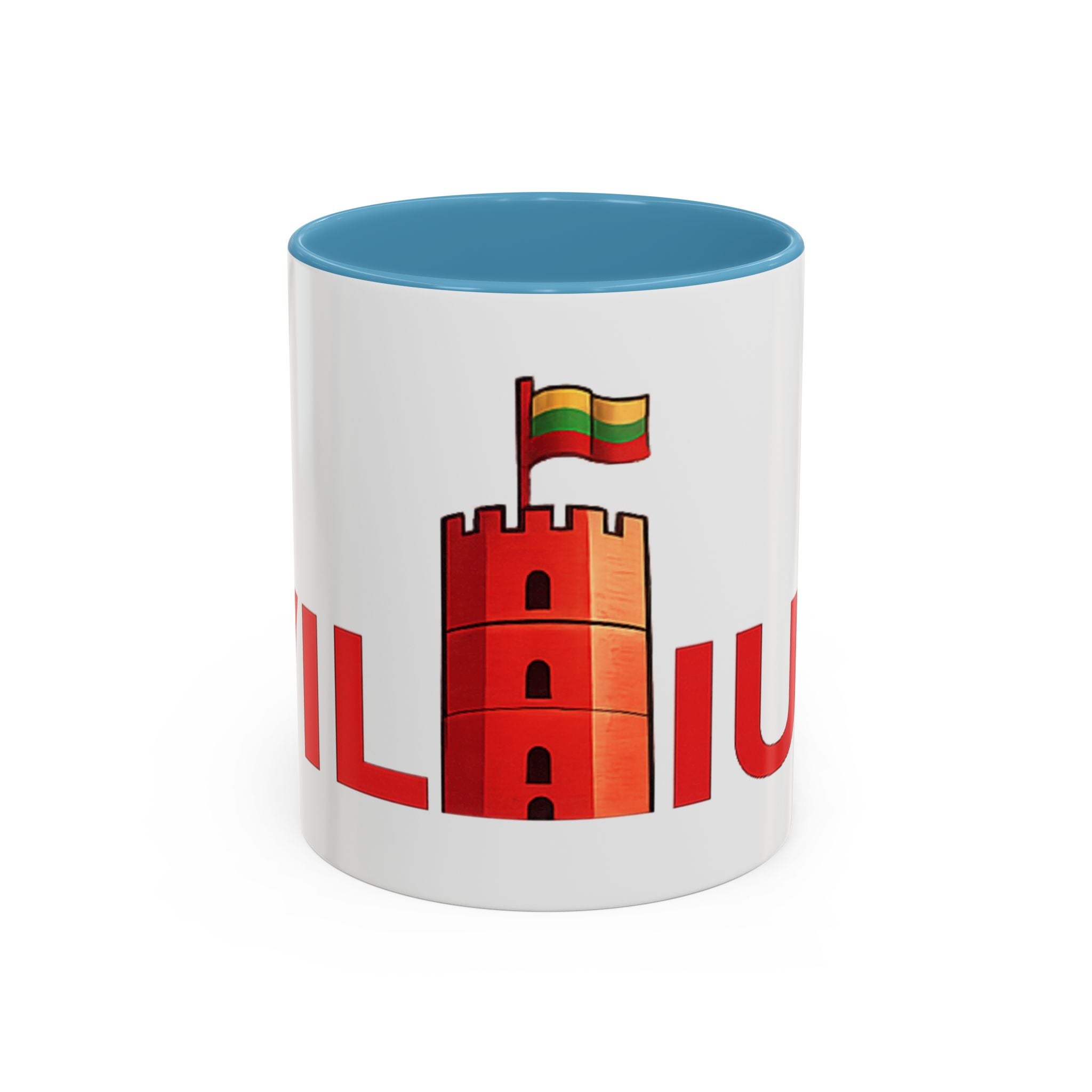 Lietuviškos atributikos puodelis „Vilnius“ (330 ml)