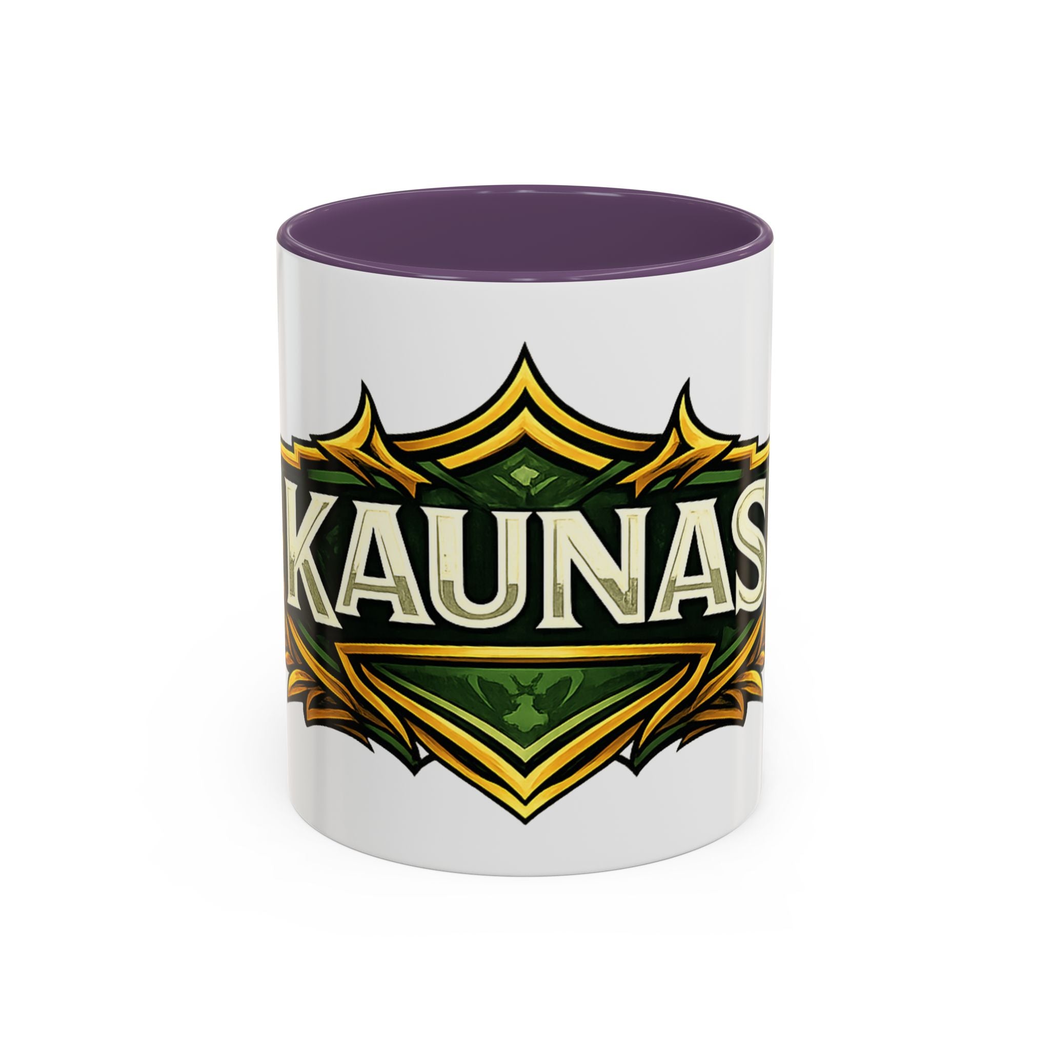 Lietuviškos atributikos puodelis „Kaunas“ (330 ml)