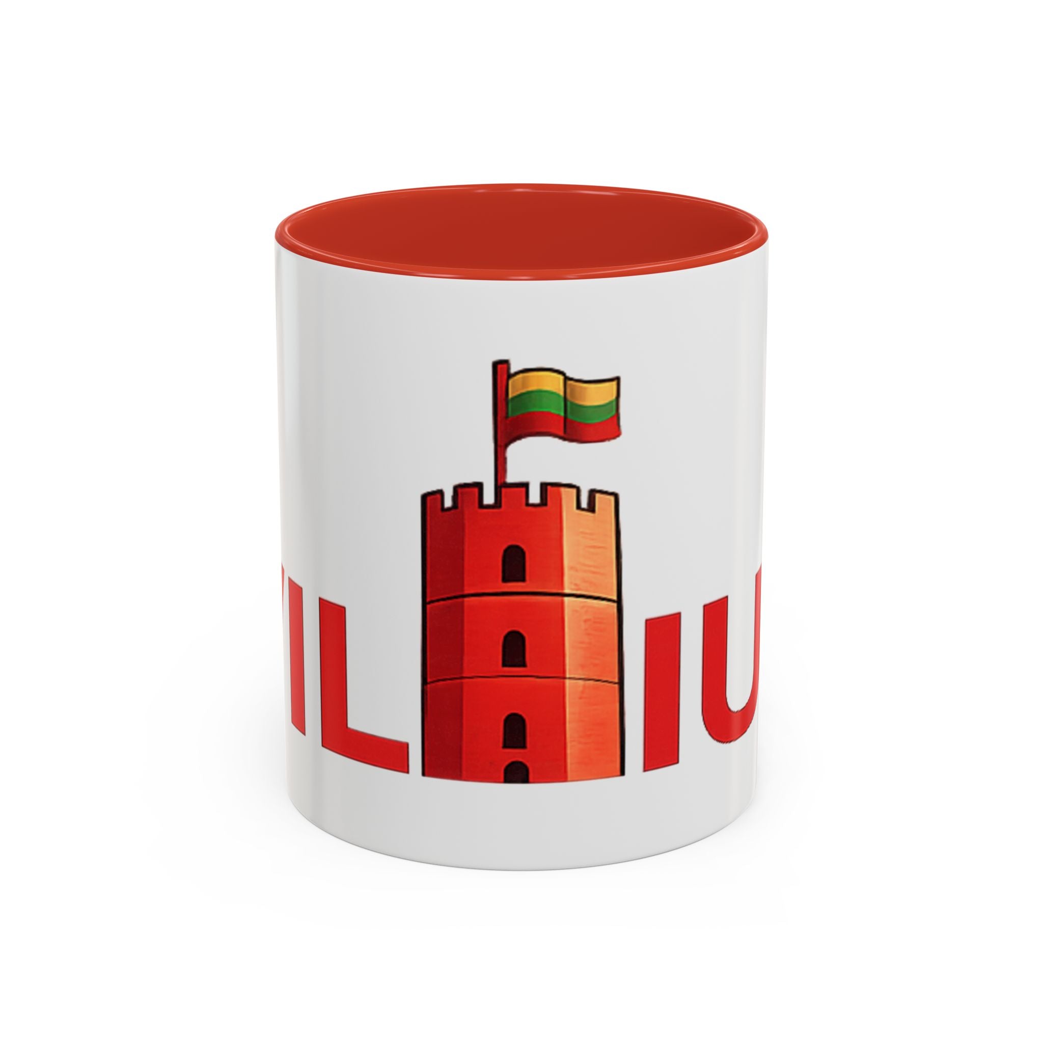 Lietuviškos atributikos puodelis „Vilnius“ (330 ml)