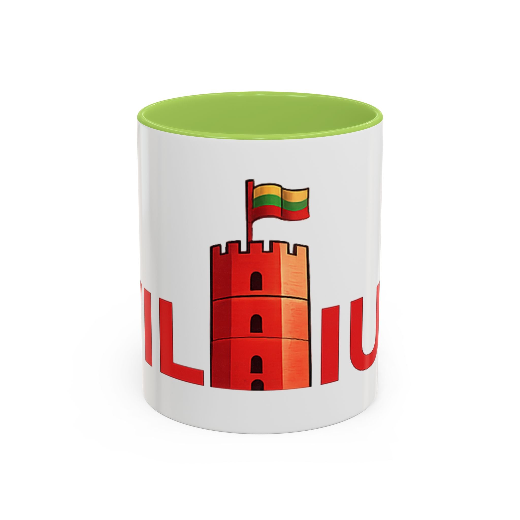 Lietuviškos atributikos puodelis „Vilnius“ (330 ml)