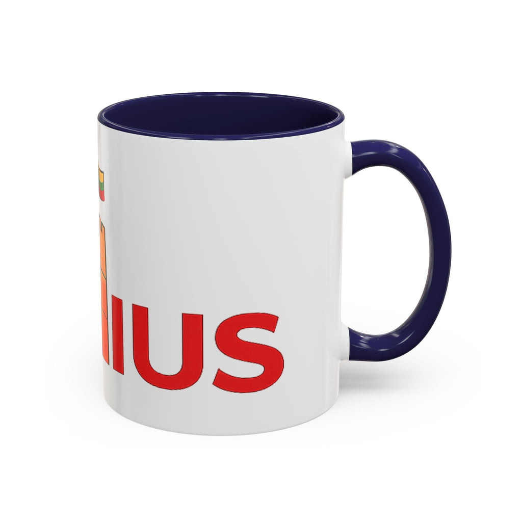 Lietuviškos atributikos puodelis „Vilnius“ (330 ml)