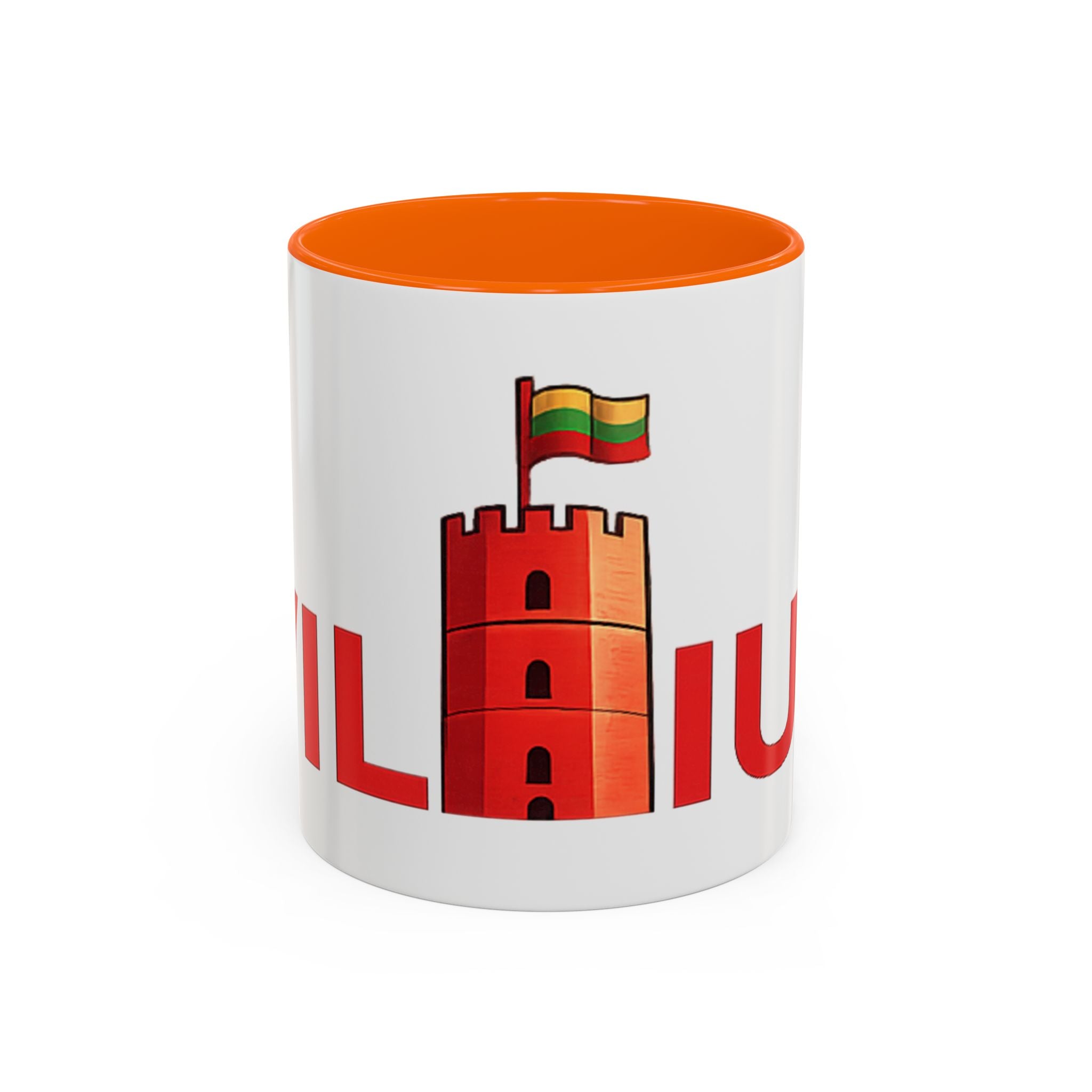 Lietuviškos atributikos puodelis „Vilnius“ (330 ml)