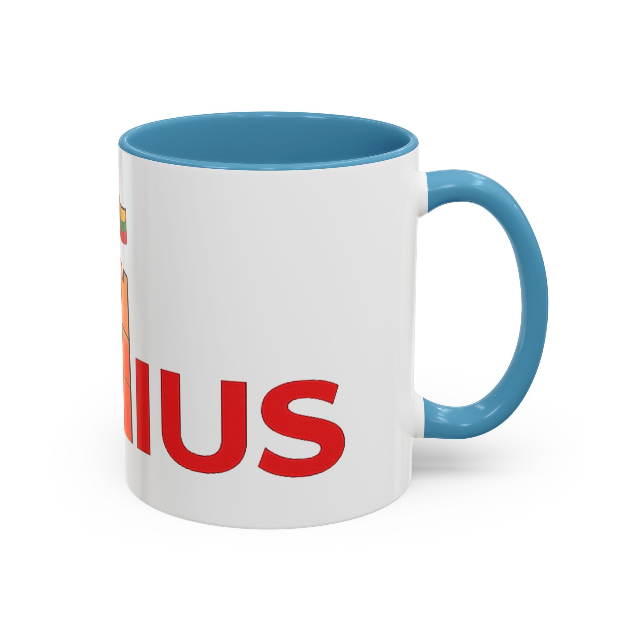 Lietuviškos atributikos puodelis „Vilnius“ (330 ml)