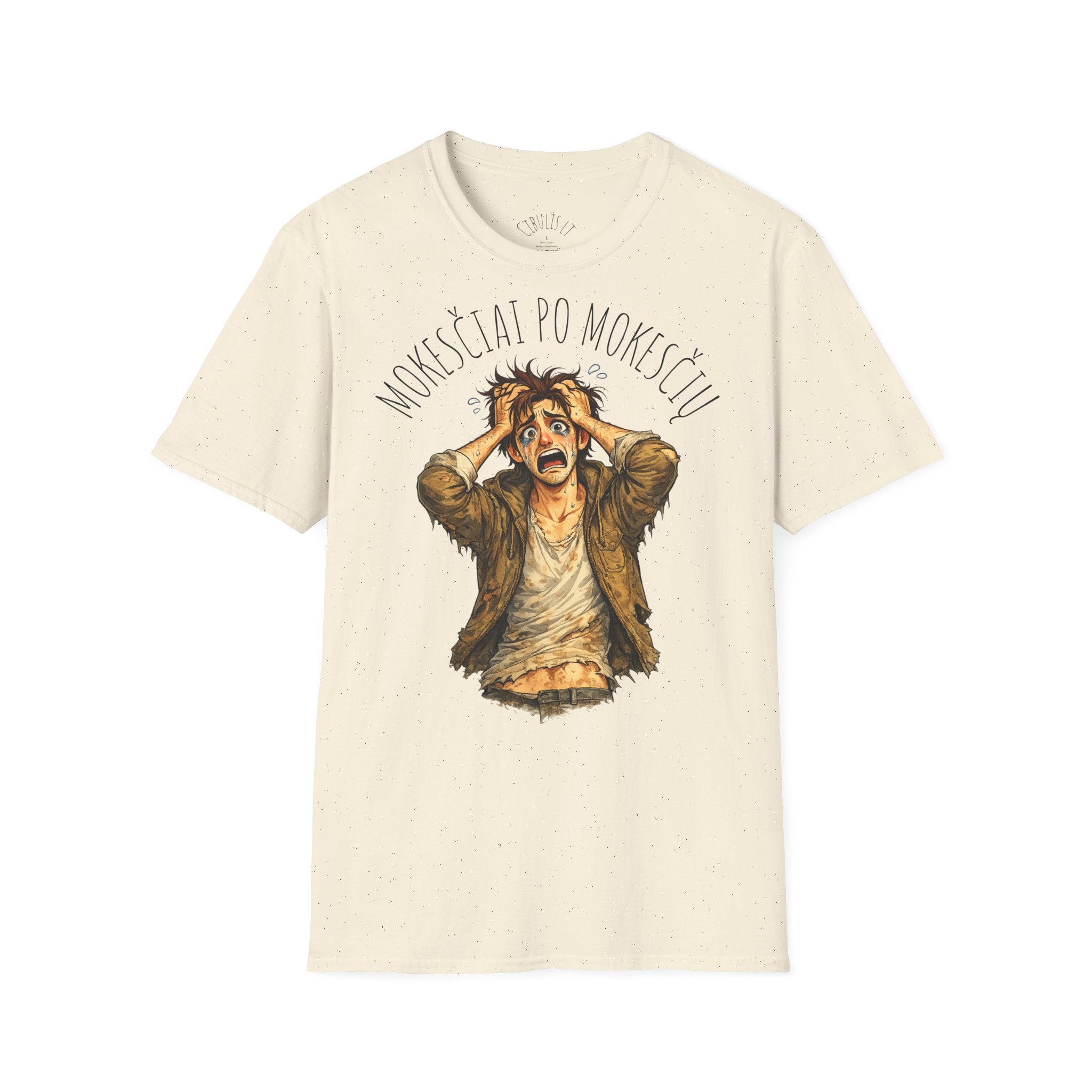 Šmaikštūs marškinėliai „Mokesčiai po mokesčių“