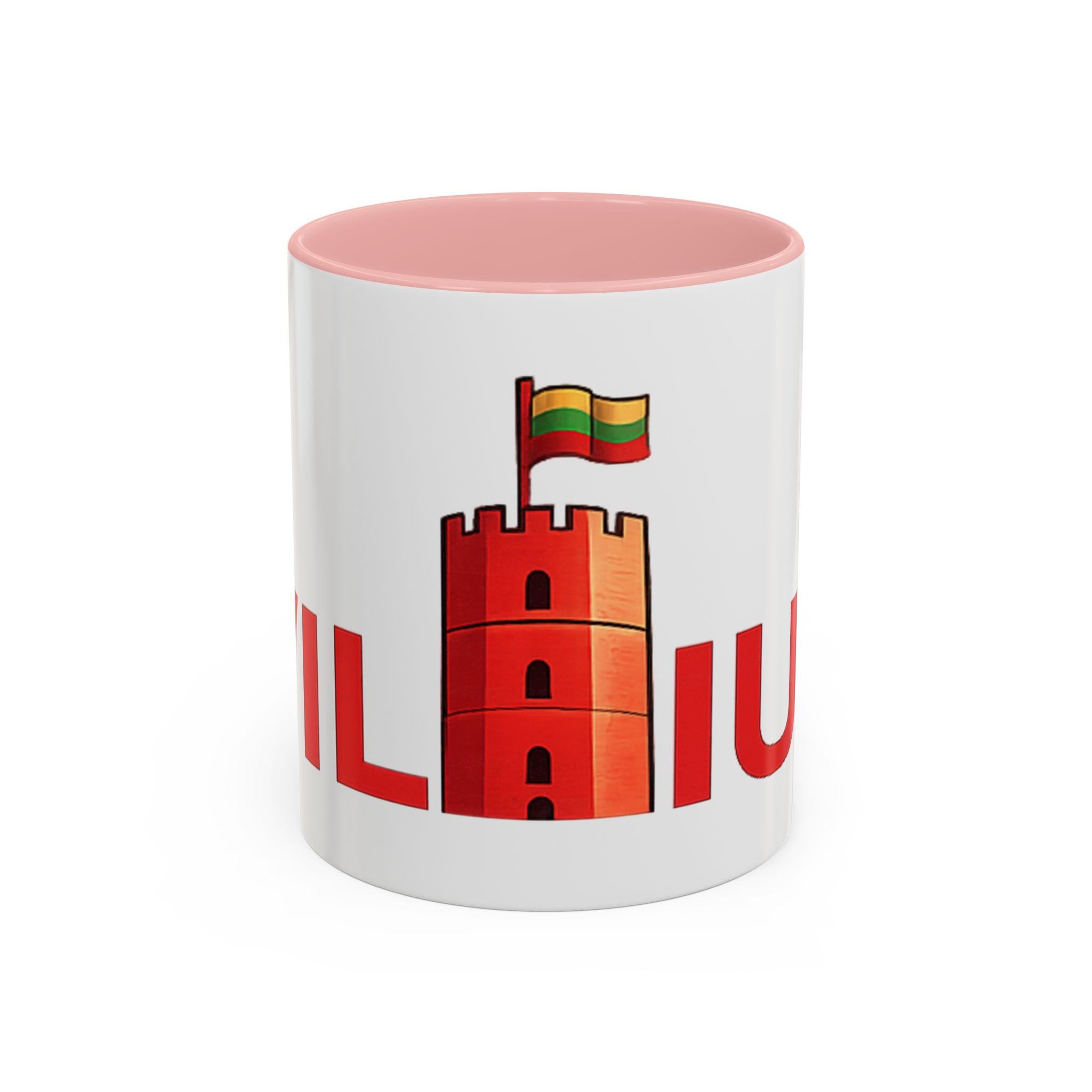 Lietuviškos atributikos puodelis „Vilnius“ (330 ml)