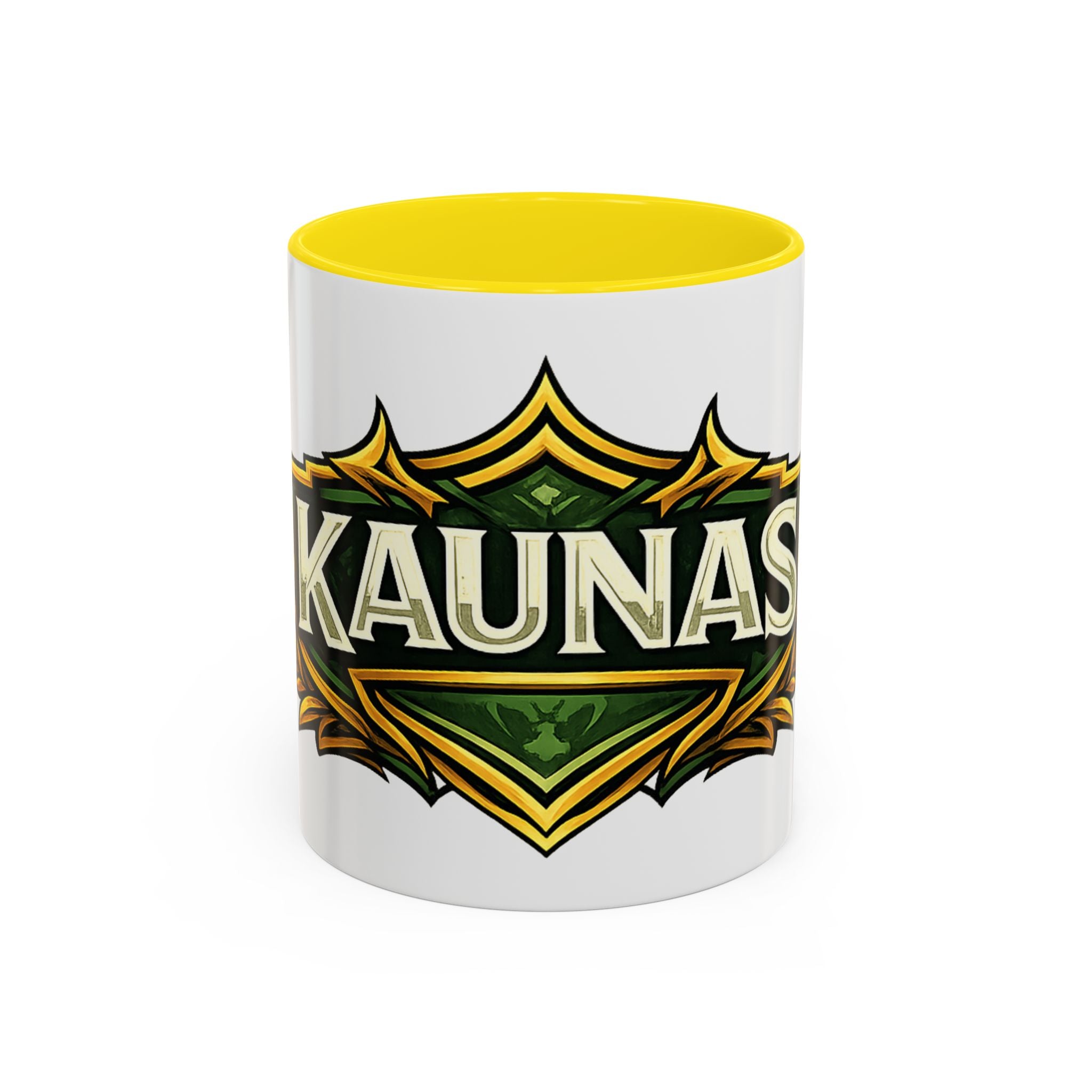 Lietuviškos atributikos puodelis „Kaunas“ (330 ml)