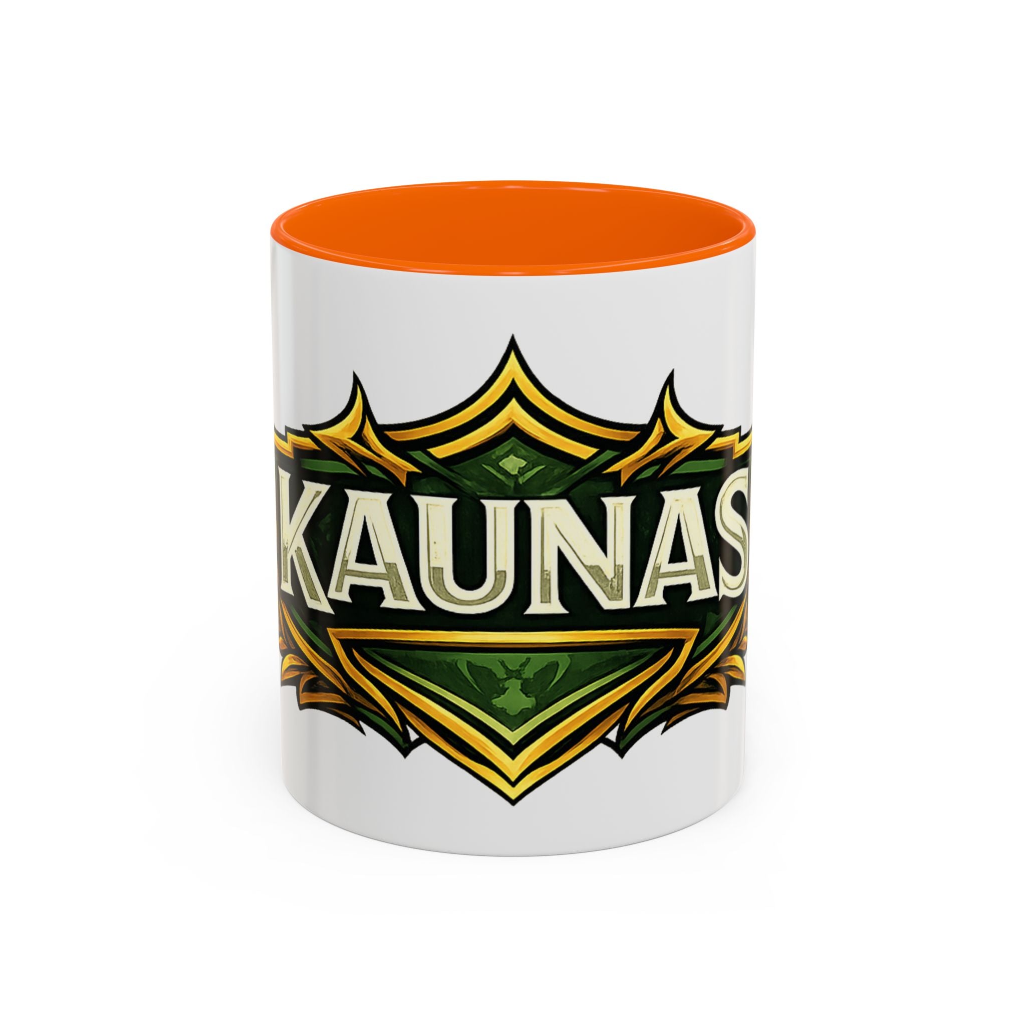 Lietuviškos atributikos puodelis „Kaunas“ (330 ml)