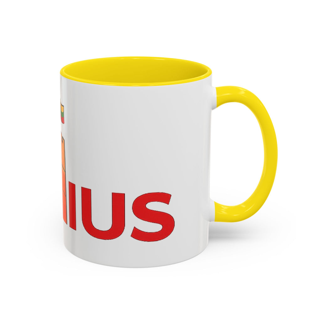 Lietuviškos atributikos puodelis „Vilnius“ (330 ml)