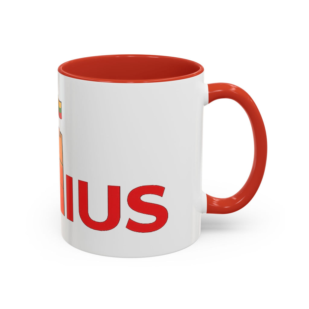 Lietuviškos atributikos puodelis „Vilnius“ (330 ml)