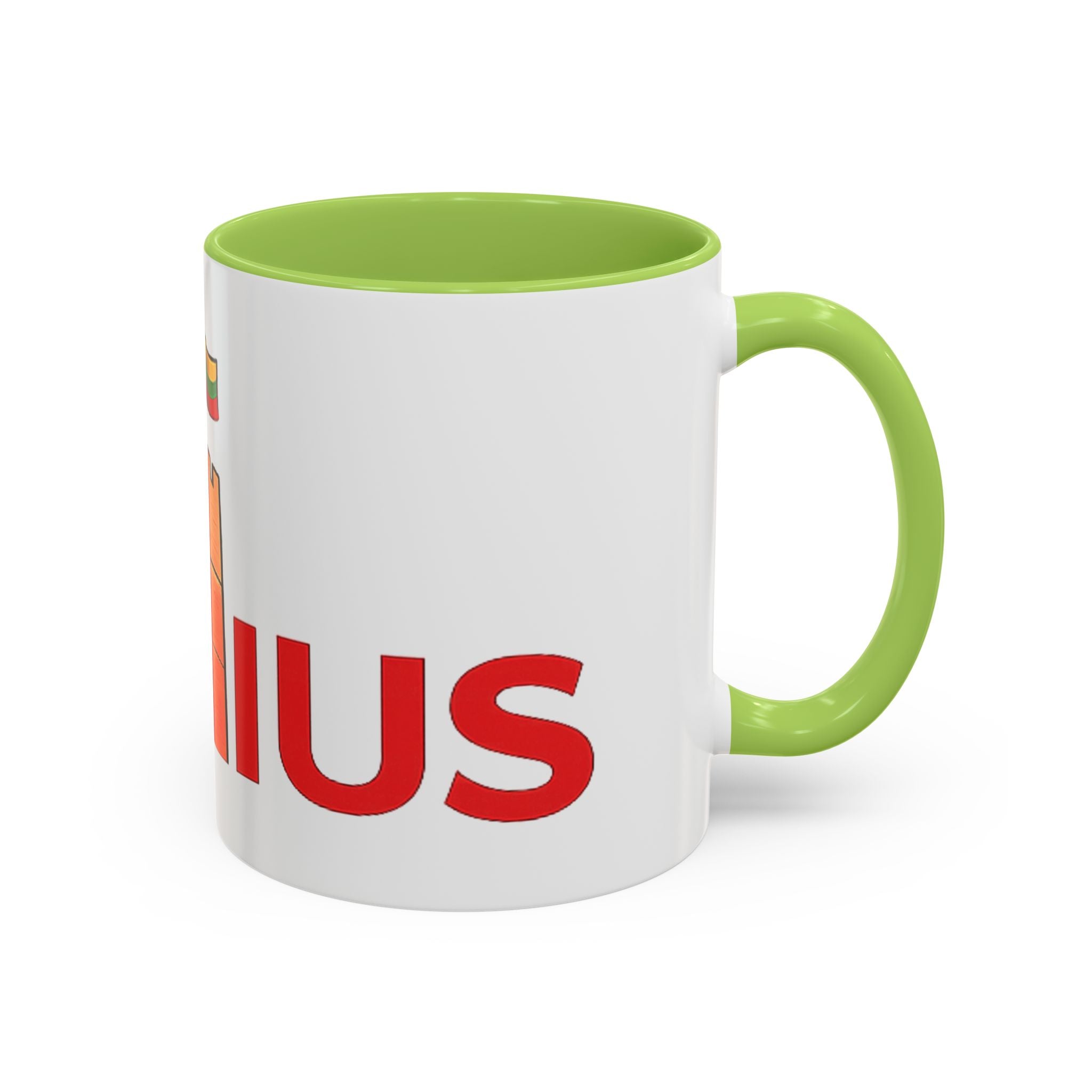 Lietuviškos atributikos puodelis „Vilnius“ (330 ml)