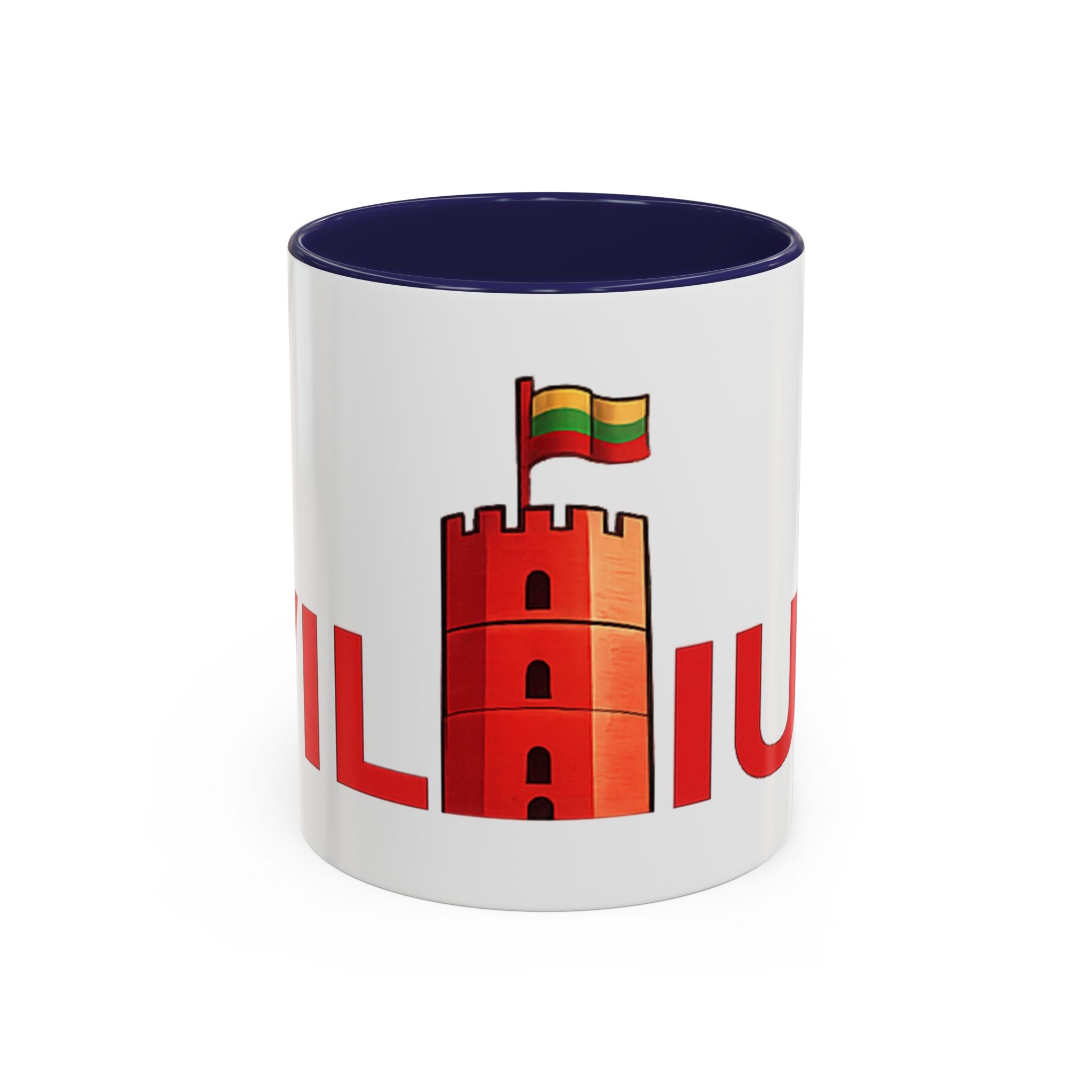 Lietuviškos atributikos puodelis „Vilnius“ (330 ml)