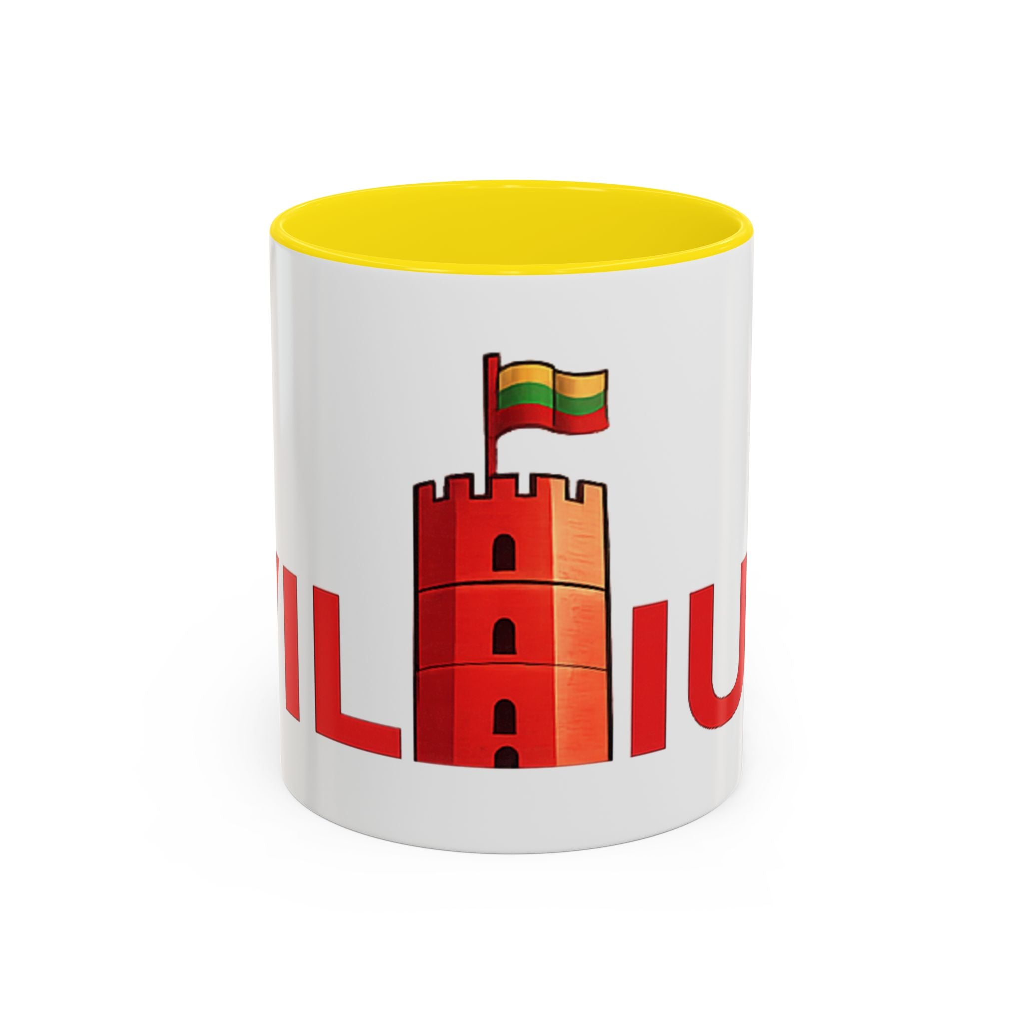 Lietuviškos atributikos puodelis „Vilnius“ (330 ml)